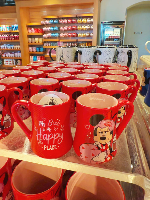 DLP - Sleepy Minnie Mouse “My Bed is my Happy Place” Coffee Expresso Mug