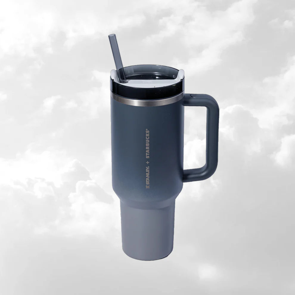 Starbucks Hong Kong - 40oz Grey Stanley Stainless Steel Quencher Tumblers