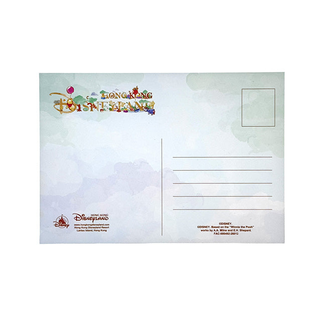 HKDL - 2026 Winnie the Pooh and Family Honey-Filled Adventure Collection x Winnie the Pooh & Friends Postcard