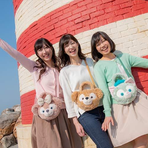 HKDL - ShellieMay 2 Ways Big Head Shoulder Bag
