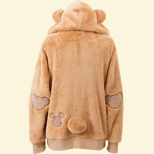HKDL - Duffy Fluffy Zip Hoodie for Adults Size S