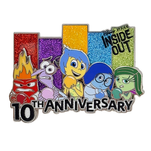 HKDL - Inside Out 10th Anniversary Limited Edition 2400 Pin