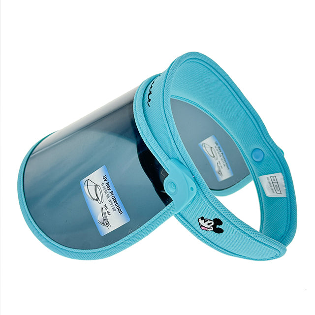 HKDL - Mickey Mouse Clear Sun Visor (Blue) for Adults