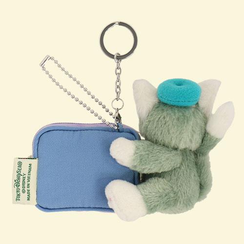 HKDL - Duffy & Friends "Say Cheese!"- Gelatoni Plush Toy Keychain with Pouch