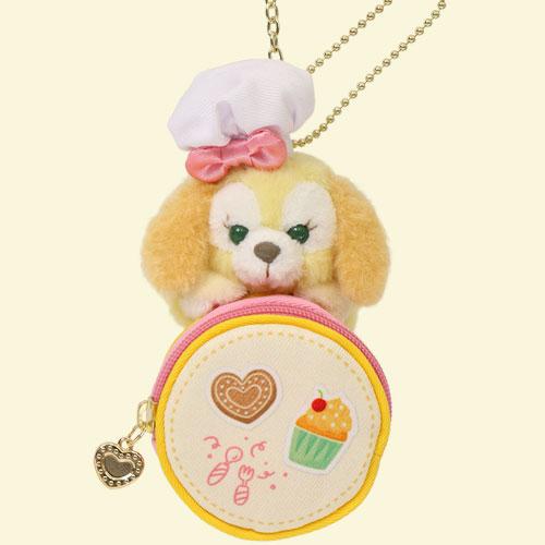 HKDL - Duffy & Friends "Say Cheese!" - CookieAnn Plush Toy Keychain with Pouch