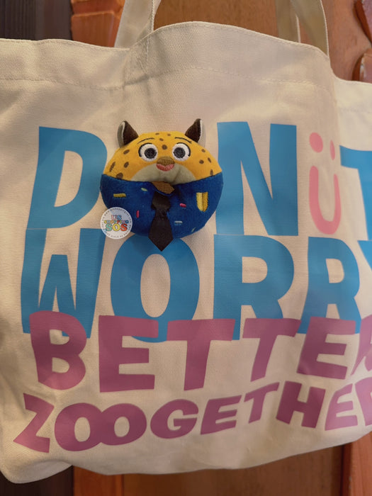 HKDL - Donut Worry BETTER ZOOGETHER Collection x Benjamin Clawbauser Tote Bag