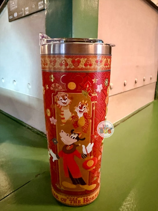 DLR - Lunar New Year 2026 - Mickey & Friends Souvenir Stainless Steel ToGo Tumbler