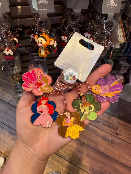 DLR/WDW - Disney Princess Keychain Set of 5