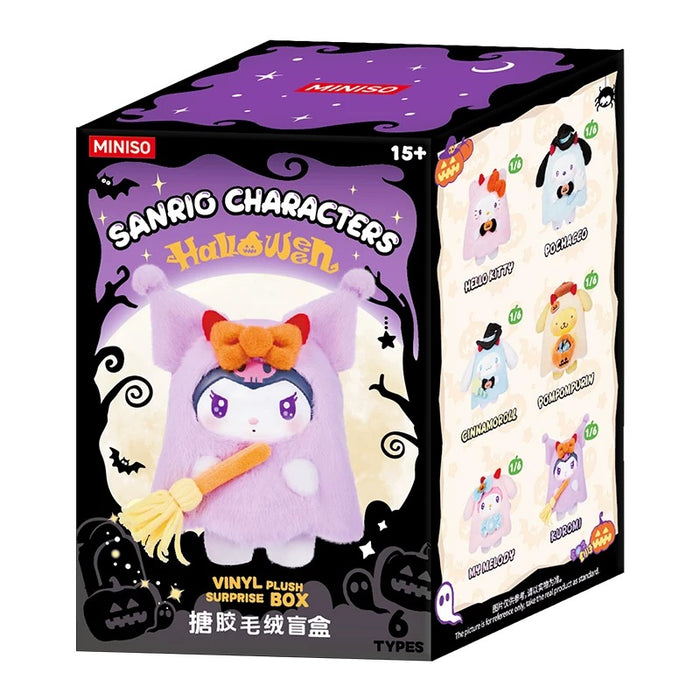 MINISO - Sanrio Characters ‘Halloween 2025’ Vinyl Plush Pendant Mystery Blind Box
