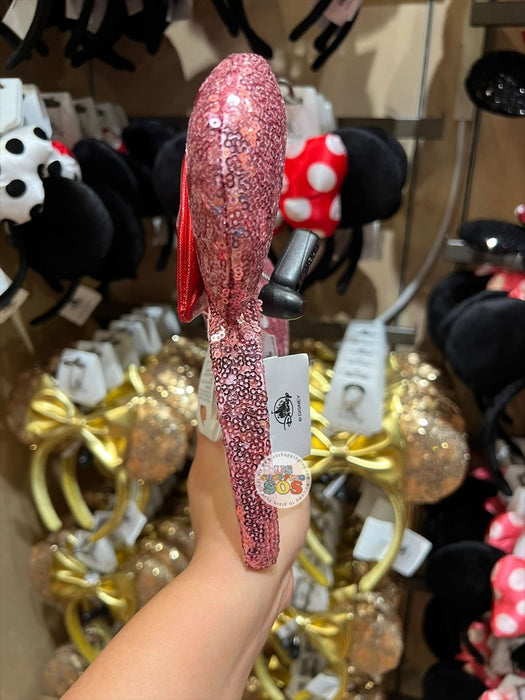 DLR/WDW - Minnie Sweetheart Bow & Sequin Ear Headband