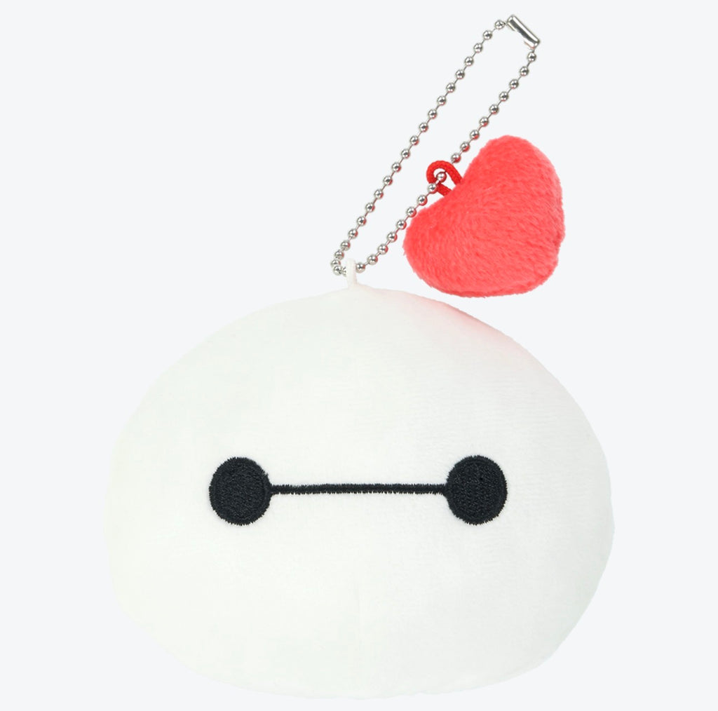 TDR - Big Hero 6 x Baymax Big Face Mirror & Plush Keychain