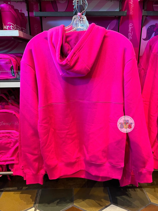 DLR/WDW - Logo Mania 2026 Fantasyland Feels - Bright Pink Park Logo Hoodie Pullover (Adult)