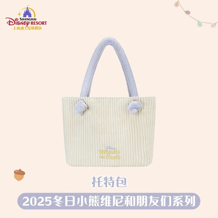 SHDL - 2025 Winnie the Pooh & Friends Winter Collection x Winnie the Pooh Tote Bag
