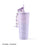 Starbucks China - Twilight Sakura 2026 - 9S. Cherry Blossom Diamond-Faceted Dual-Lid Stainless Steel Tumbler 525ml/590ml