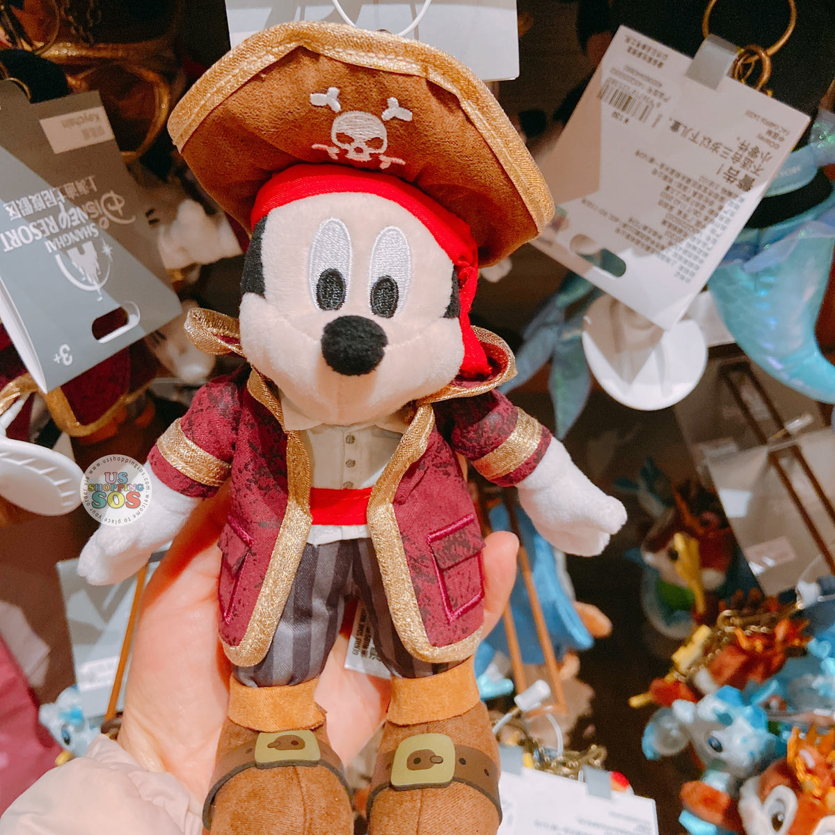 SHDL - Mickey & Friends Pirates Collection x Mickey Mouse Plush