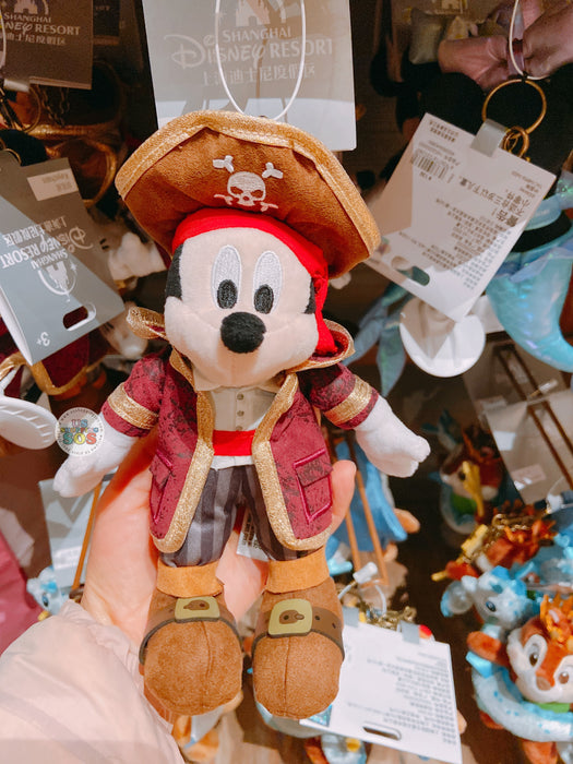 SHDL - Mickey & Friends Pirates Collection x Mickey Mouse Plush Keychain