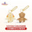 SHDL - Duffy & Friends ‘Zodiac x Snake’ - Duffy & CookieAnn Plush Keychains Set