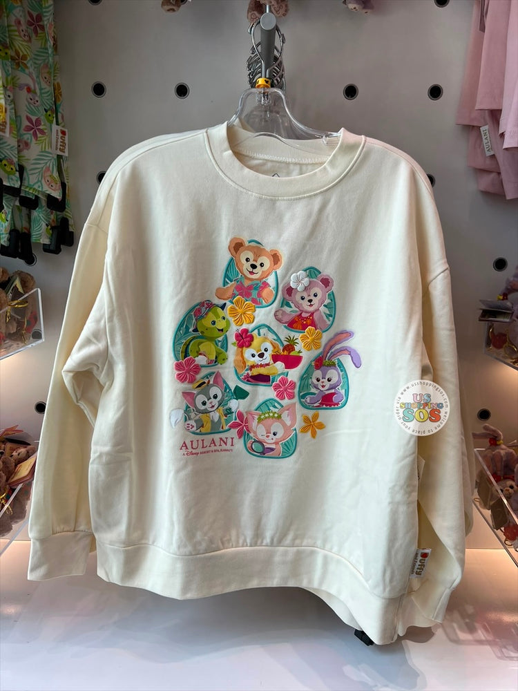 DLR/WDW - Aulani Duffy and Friends Summer Time 2026 - Creamy White Pullover (Adult)