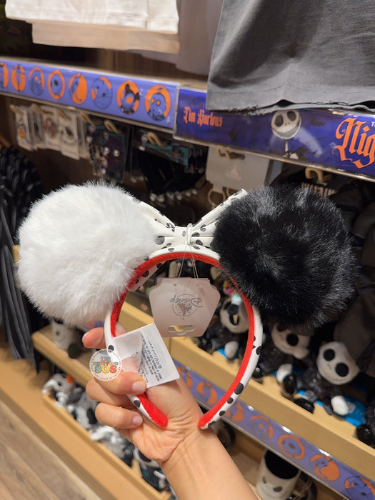 HKDL - 2026 Disney Halloween - Disney Villians x Cruella De Vil Ear Headband