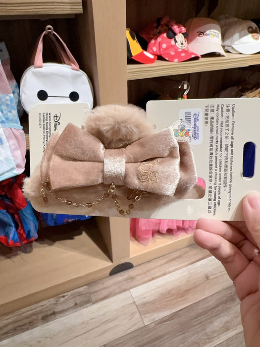 HKDL - Duffy & Friends x Duffy Hair Clips Claw with Chain & Bow
