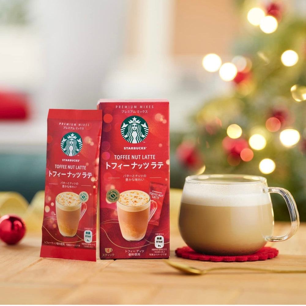 Starbucks Japan - Toffee Nut Latte Premium Mix (4 Bags) — USShoppingSOS