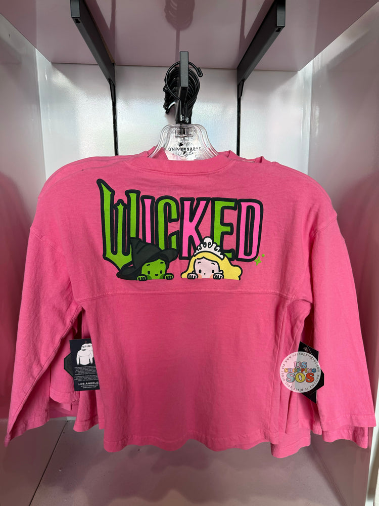 Universal Studios - Wicked: For Good Cutie - Spirit Jersey Elphaba and Glinda Pink Pullover (Youth)