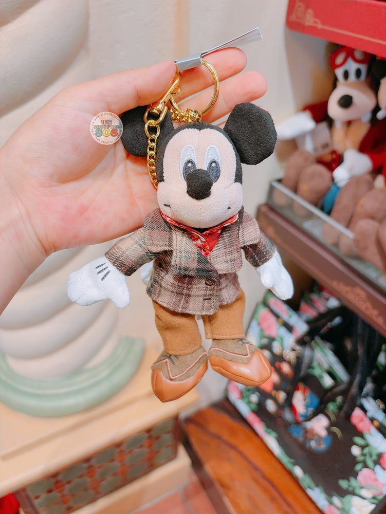 SHDL - Mickey and Friends "Modern Shanghai Collection x Mickey Mouse Plush Keychain
