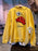 DLR/WDW - Minnie Flower Hat Sherpa Icon Park Logo Yellow Hoodie Pullover (Adult)