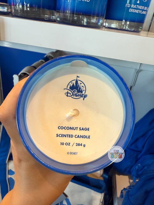 DLR/WDW - Logo Mania 2026 Last Day of Trip Blues - Cobalt Blue Coconut Sage Candle