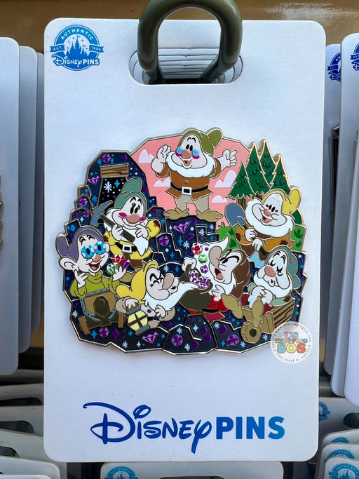 DLR/WDW - Snow White and the Seven Dwarfs Supporting Cast Pin