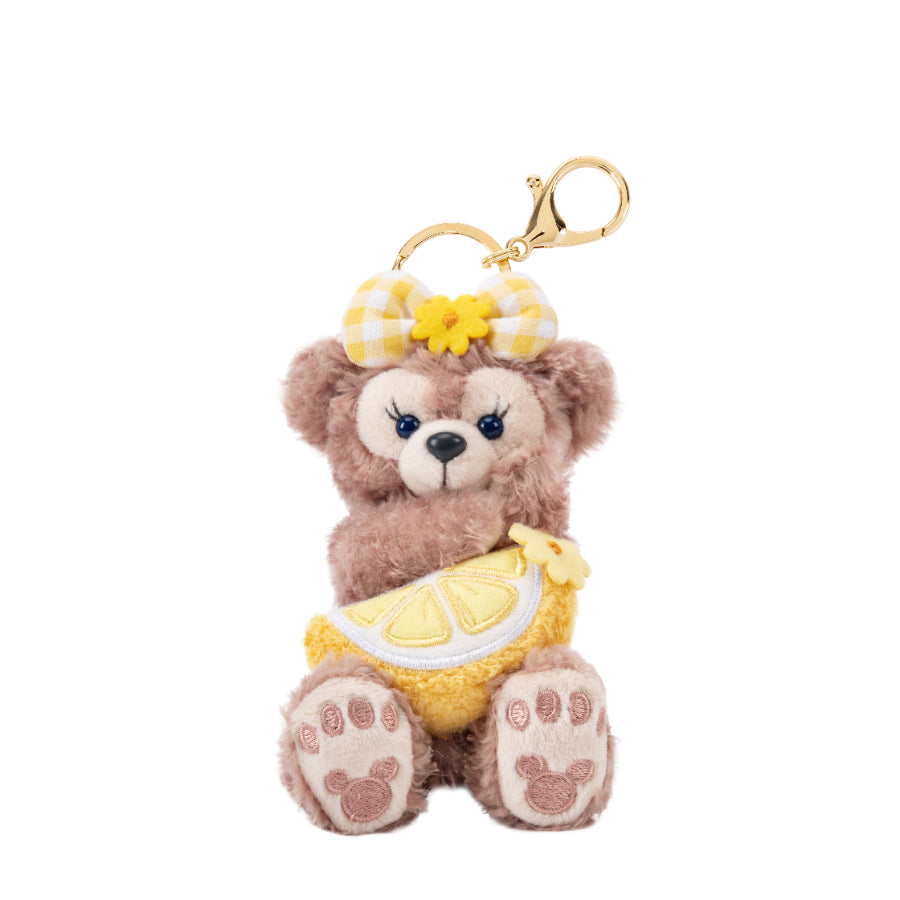 HKDL - 2026 Duffy and Friends Lemon Fiesta Collection x ShellieMay "Sitting" Plush Keychain