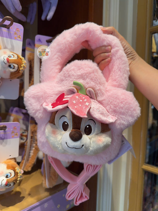 HKDL - 2026 Chip 'n' Dale Forest Fairies Collection x Chip Plushy 2 Ways Shoulder Bag