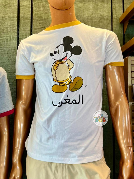 WDW - Epcot World Showcase - Mickey Morocco Ringer T-shirt (Adult)