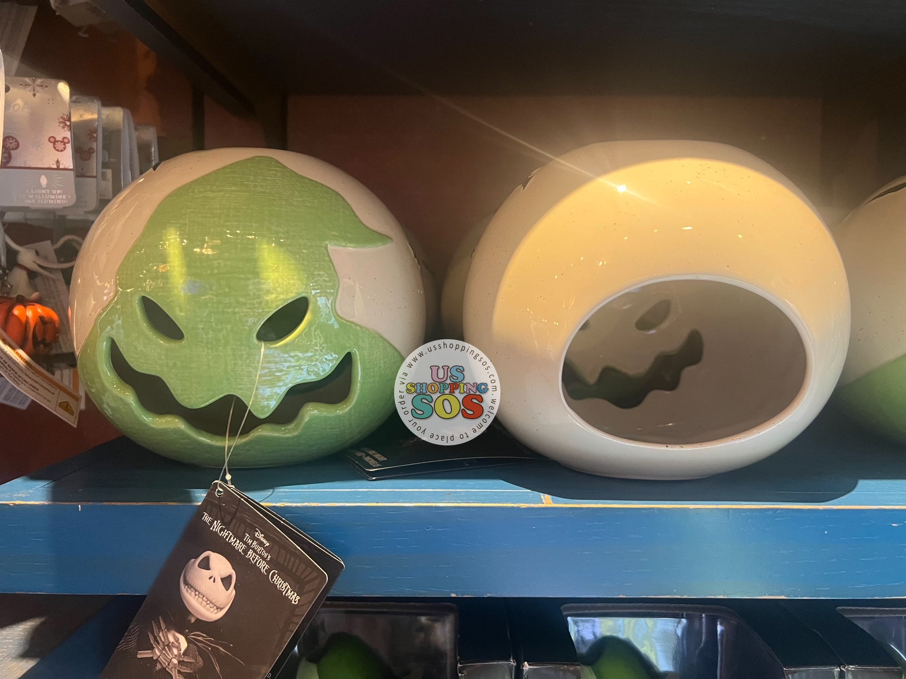 DLR/WDW - Tim Burton’s The Nightmare Before Christmas - Oogie Boogie Votive Candle Holder