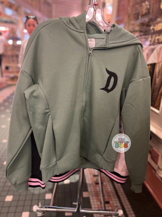 DLR/WDW - Castle Authentic Original Est Grayish Olive Hoodie Jacket (Adult)