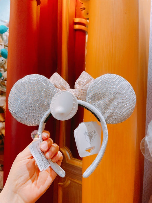 SHDL - Minnie Mouse Pink Bow Crystal Rhinestone Ear Headband