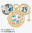 TDR - Tokyo DisneySea 25th Anniversary "Sparkling Jubilee" Build Your Own Locket Collection x Base Color: Gold (Release Date: Apr 8, 2026)