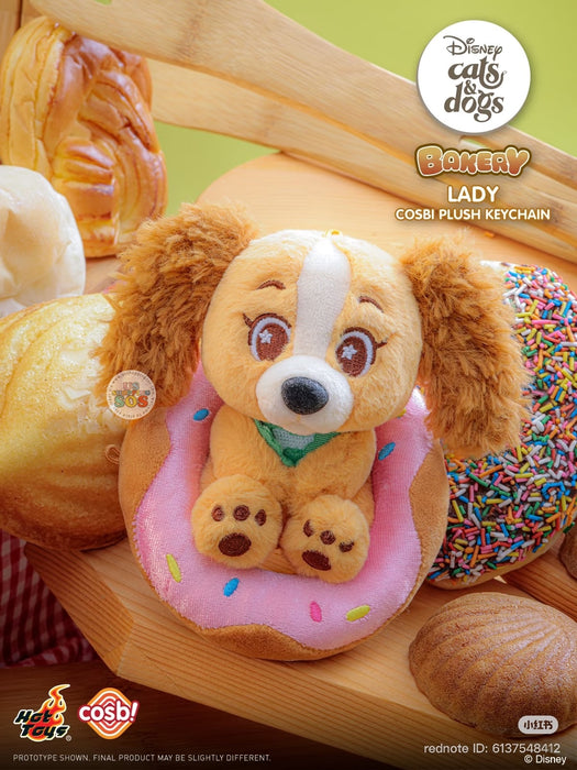Hot Toy Cosbi - Disney Cats & Dogs Bakery Cosbi Plush Keychain Blind Box (Release Date: Jun 5, 2026)