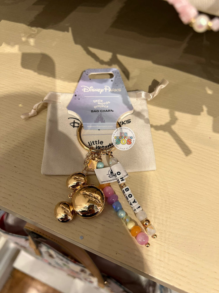 DLR/WDW - Little Words Project - Oh Boy Bag Charm