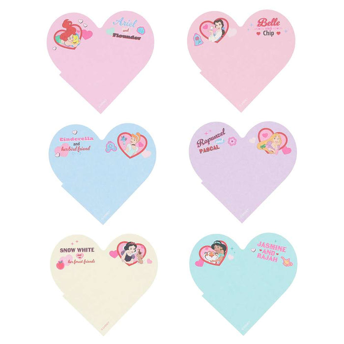 TDR - 2026 Disney Princess "You are Loved!" Collection x Memo Pads Set of 6 (Release Date: Jul 16, 2026)