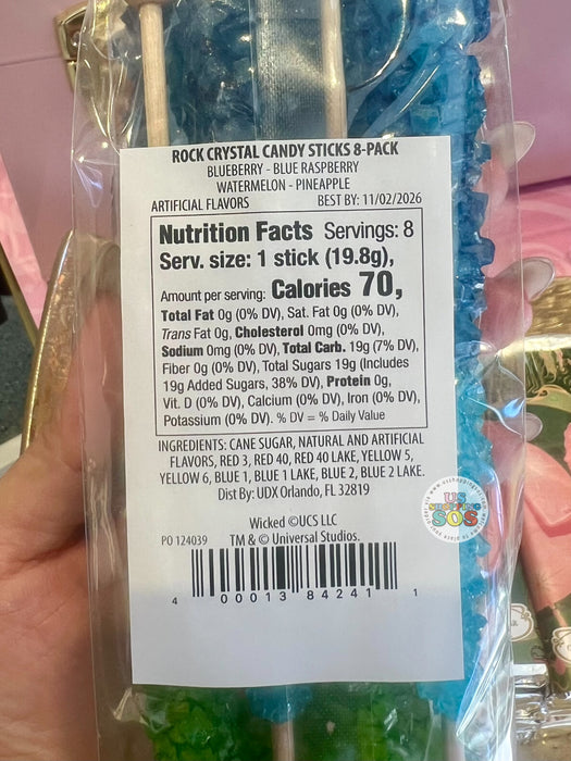 Universal Studios - Wicked - Rock Crystal Candy Blue Set