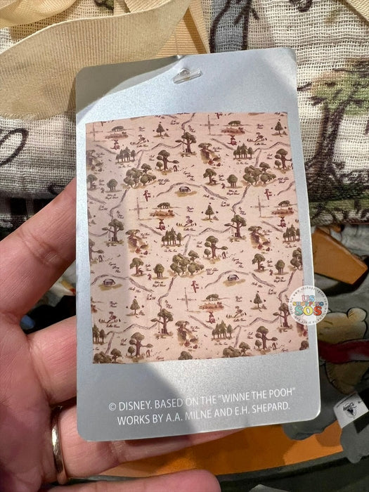 DLR/WDW - Winnie the Pooh Hundred Acre Wood Throw Blanket 50” x 60”