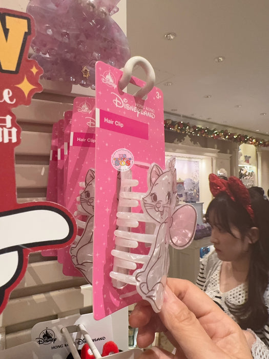 HKDL - Marie The Aristocats Cat Shaped Hair Clip