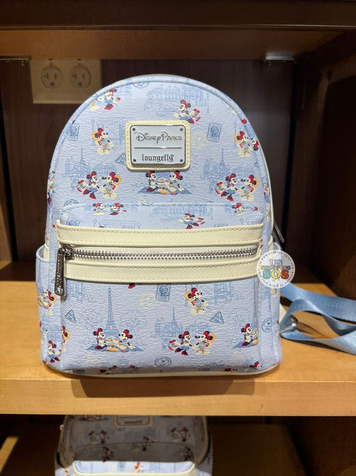 WDW - Epcot World Showcase France 🇫🇷 - Mickey & Minnie Red Beret 2026 - Loungefly Backpack