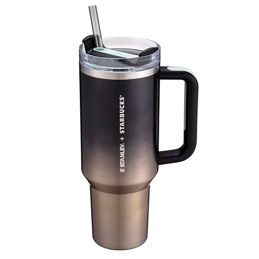 BEAST 40oz oz Stormy Sky Tumbler Set with Handle - Stainless Steel Coffee  Cup + 2 Straws Brush, Gift Box & Black Handle