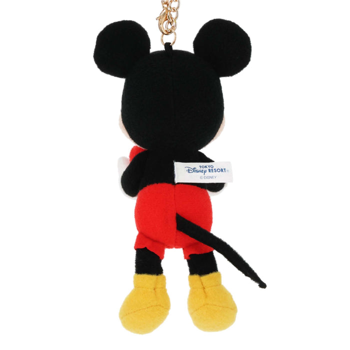 TDR - Mickey & Minnie Mouse ‘Touching Heart’ Plush Keychain