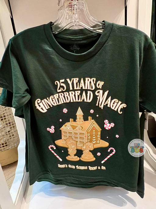 WDW - Disney’s Grand Floridian Resort & Spa - 25 Years of Gingerbread Magic T-shirt (Kids & Youth)