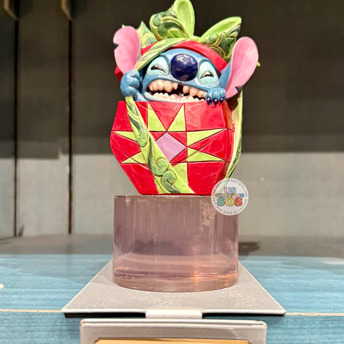 DLR/WDW - Jim Shore Stitch “Holiday Mischief” Figurine — USShoppingSOS