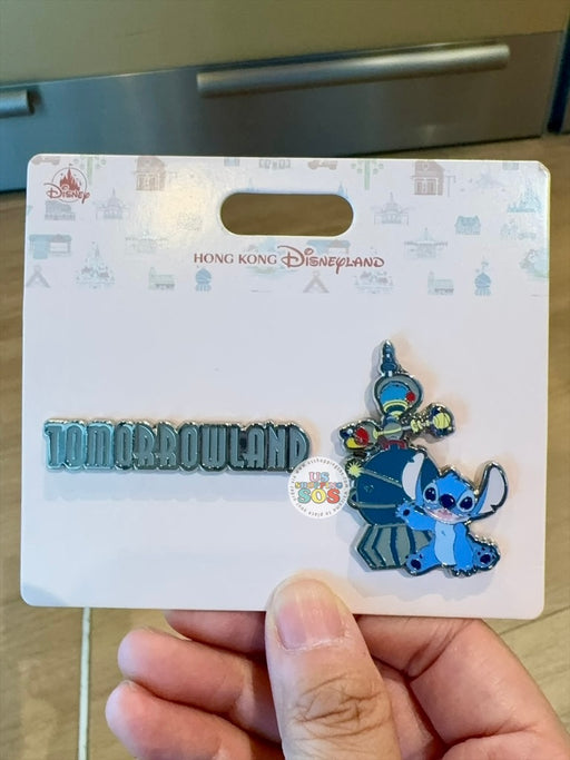 HKDL - Park Attractions 2026 - Stitch “Tomorrowland” Pin Set
