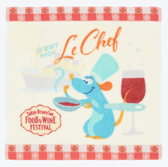 TDR - 2026 Food and Wine Festival Collection x "Ratatouille" Remy Mini Towels Set of 2 (Release Date: Apr 8, 2026)